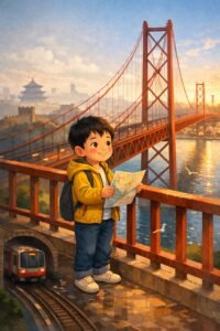 《桥上的小男孩》